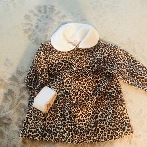 Leopard light soft swing jacket (has initials)